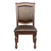 Lordsburg SIDE CHAIR in Brown/Cherry - 5473S image