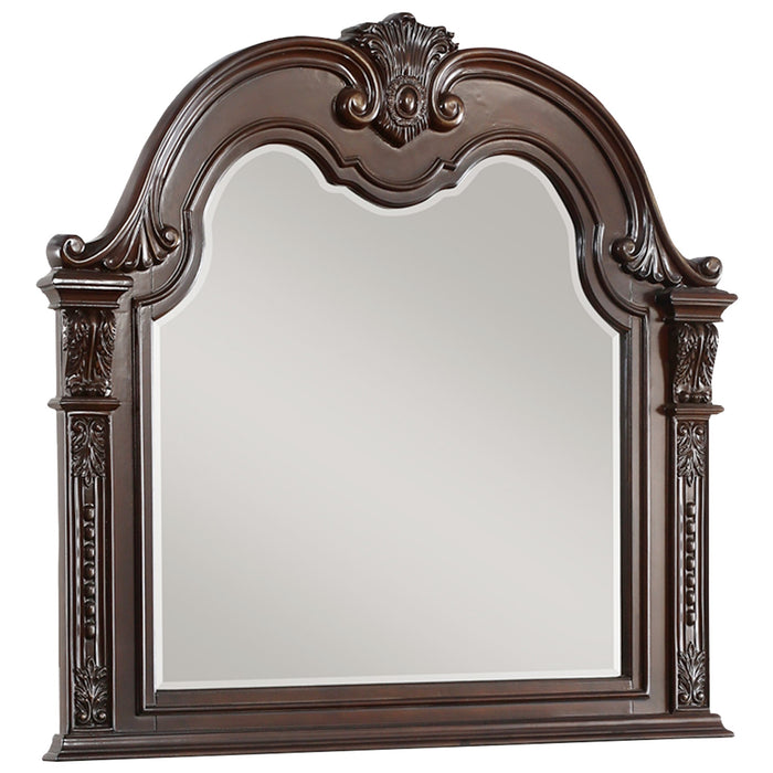 Cavalier Mirror in Cherry - 1757-6