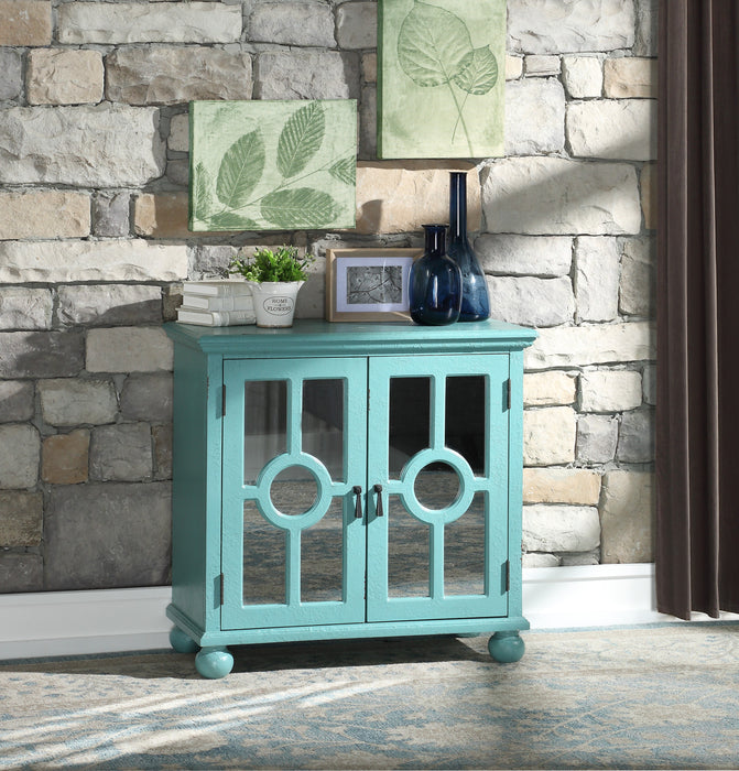 Poppy Accent Chest in Aqua - 1000A70AQ