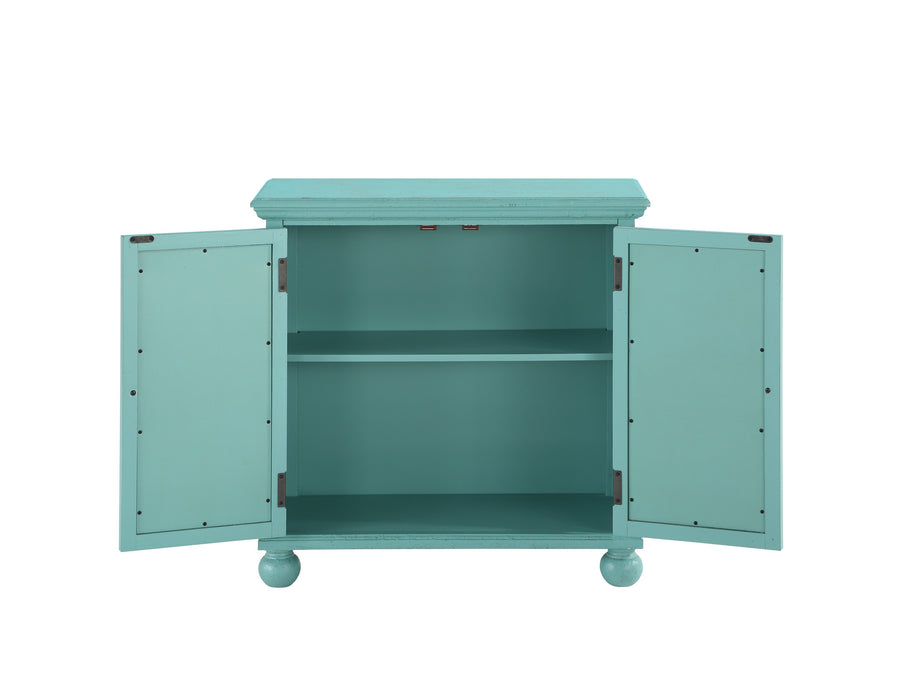 Poppy Accent Chest in Aqua - 1000A70AQ