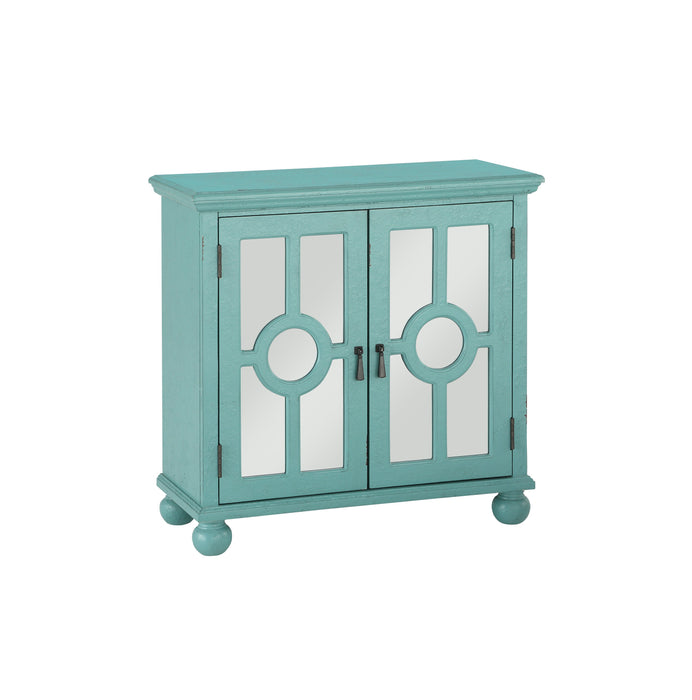 Poppy Accent Chest in Aqua - 1000A70AQ