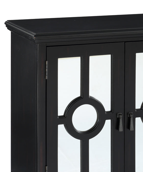 Poppy Accent Chest in Black - 1000A70BK