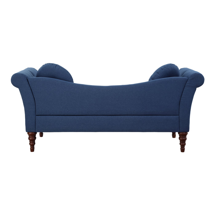 Adira Settee in Blue - 1045BU-3