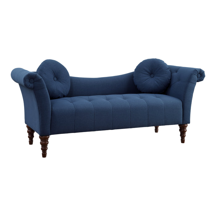 Adira Settee in Blue - 1045BU-3