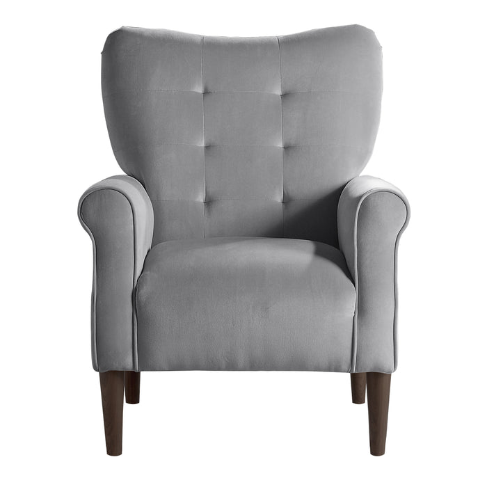 Kyrie Accent Chair in Gray - 1046DG-1 image