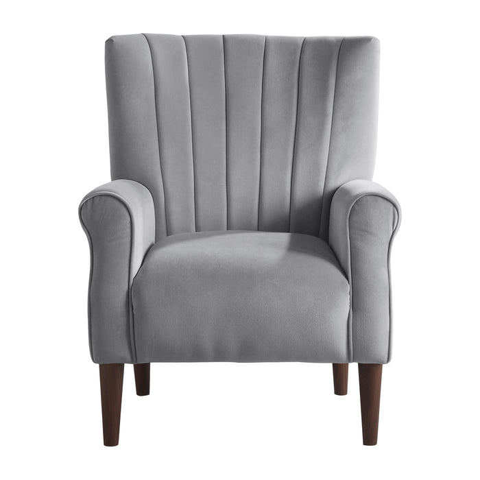 Urielle Accent Chair in Gray - 1047DG-1 image