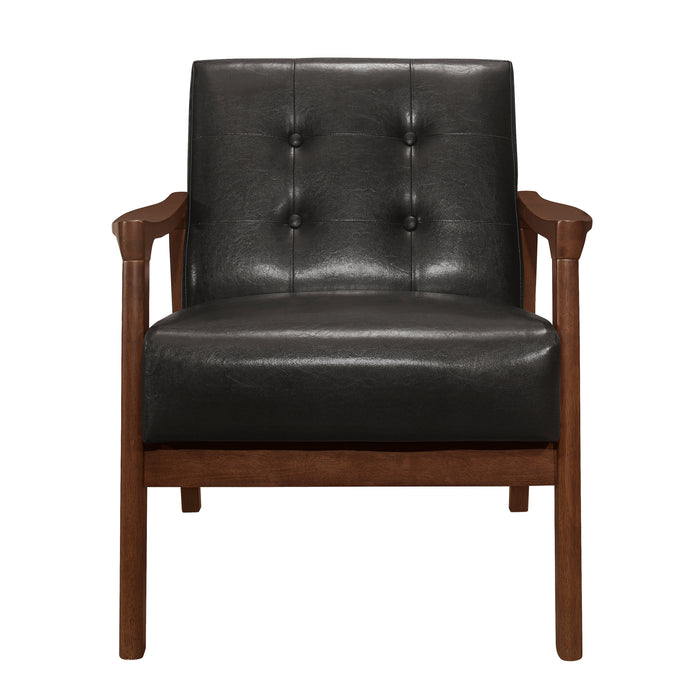 Alby Accent Chair in Brown - 1050DB-1