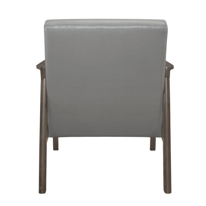 Alby Accent Chair in Gray - 1050GY-1