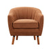 Cutler Accent Chair in Orange/Rust - 1081RU-1 image