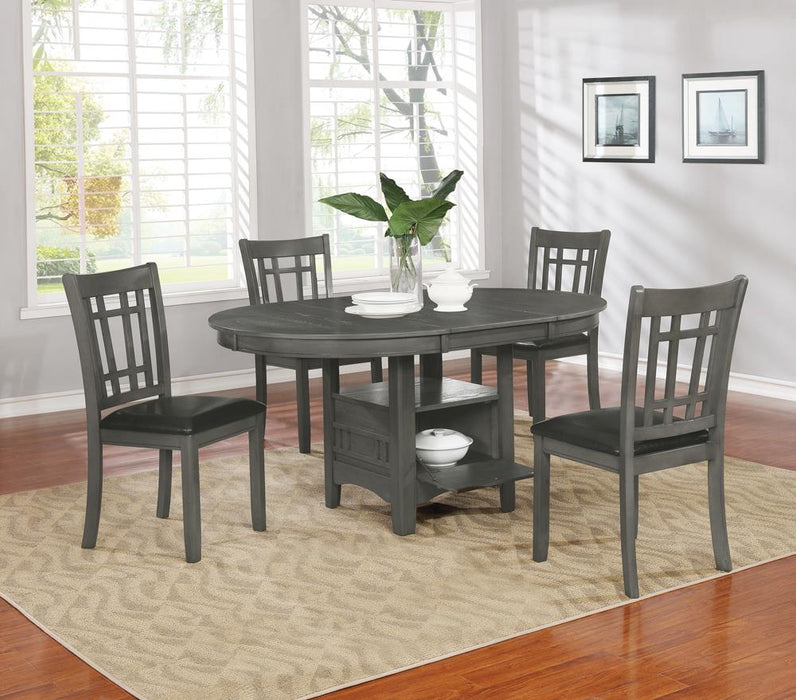 Lavon 5-piece Dining Set Medium Grey image