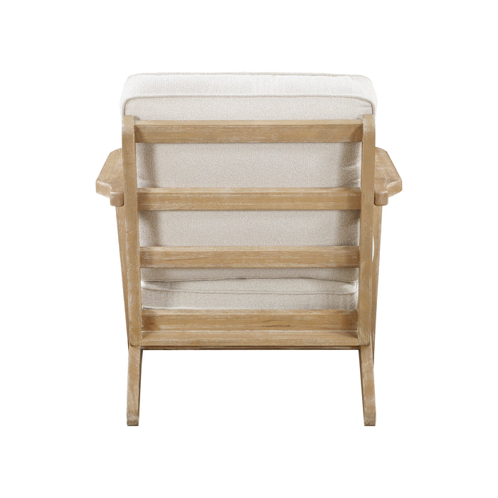 Chandler Accent Chair in Beige - 1082BE-1