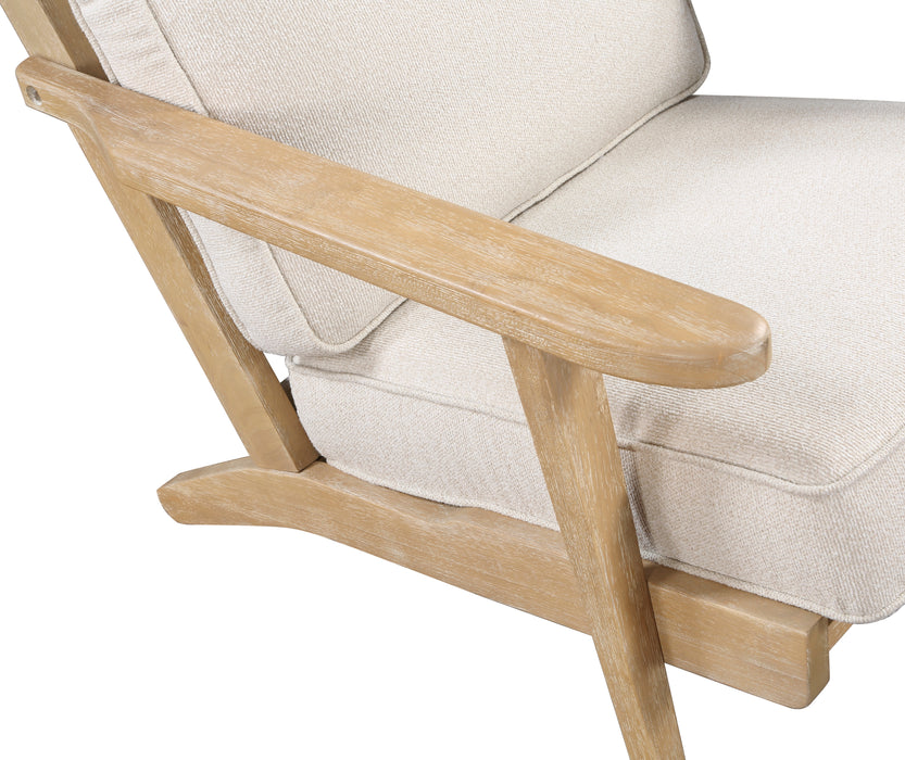 Chandler Accent Chair in Beige - 1082BE-1