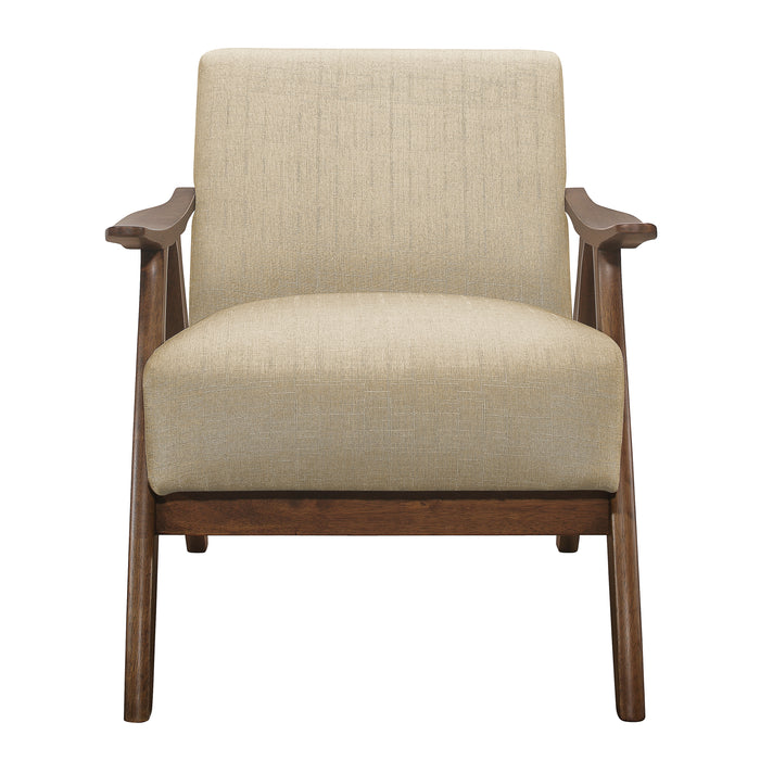 Damala ACCENT CHAIR in Brown - 1138BR-1