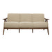 Damala Sofa in Brown - 1138BR-3 image