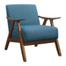 Damala Accent Chair in Blue - 1138BU-1 image