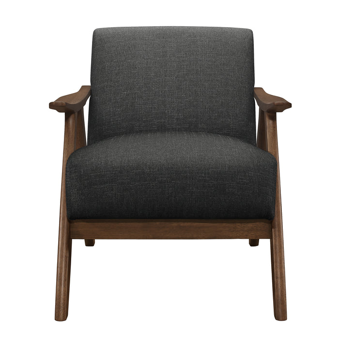 Damala ACCENT CHAIR in Gray - 1138DG-1