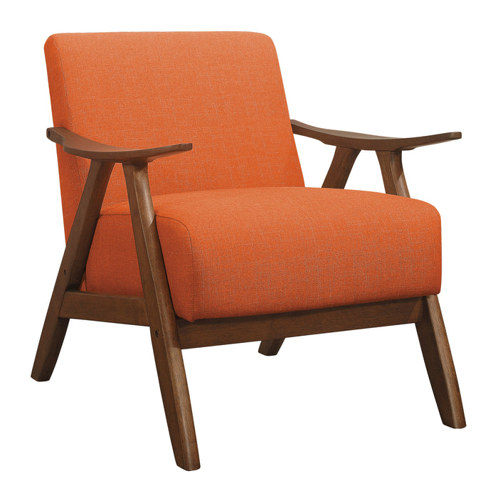 Damala Accent Chair in Orange - 1138RN-1 image