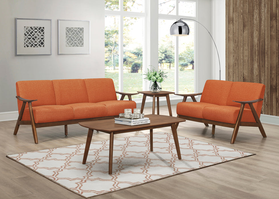 Damala Loveseat in Orange - 1138RN-2