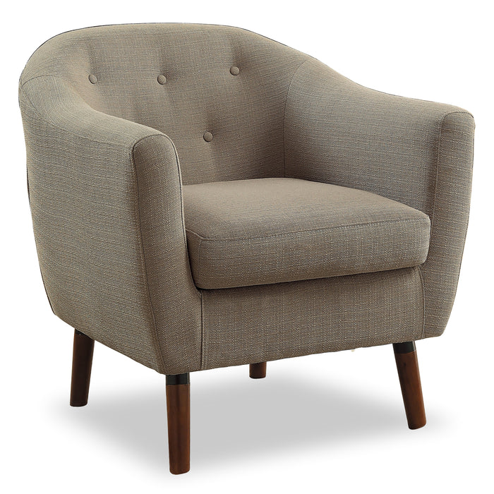 Lucille Accent Chair in Beige - 1192BE