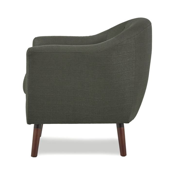 Lucille Accent Chair in Gray - 1192GY