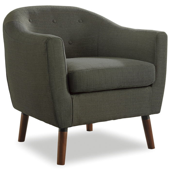 Lucille Accent Chair in Gray - 1192GY