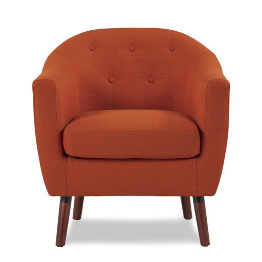 Lucille Accent Chair in Orange - 1192RN image