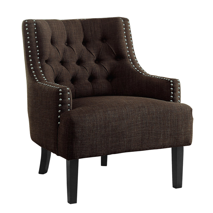 Charisma Accent Chair in Brown - 1194CH