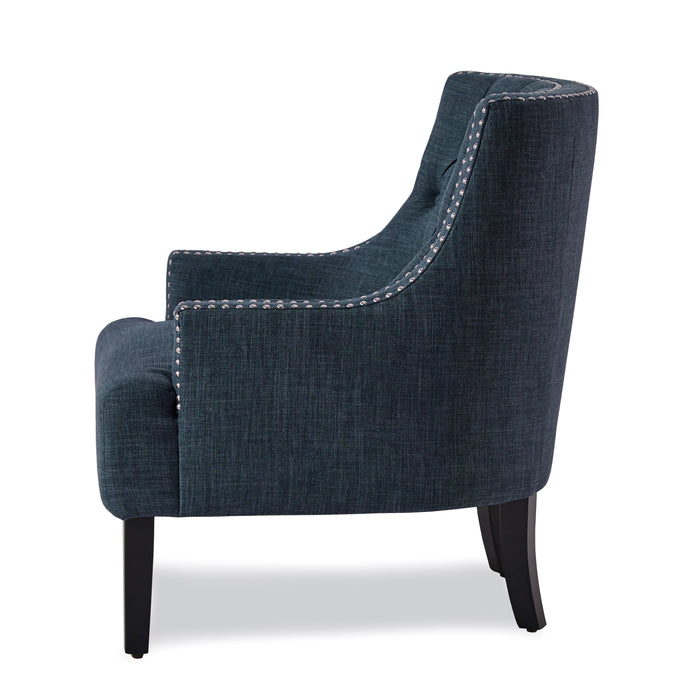 Charisma Accent Chair in Blue - 1194IN