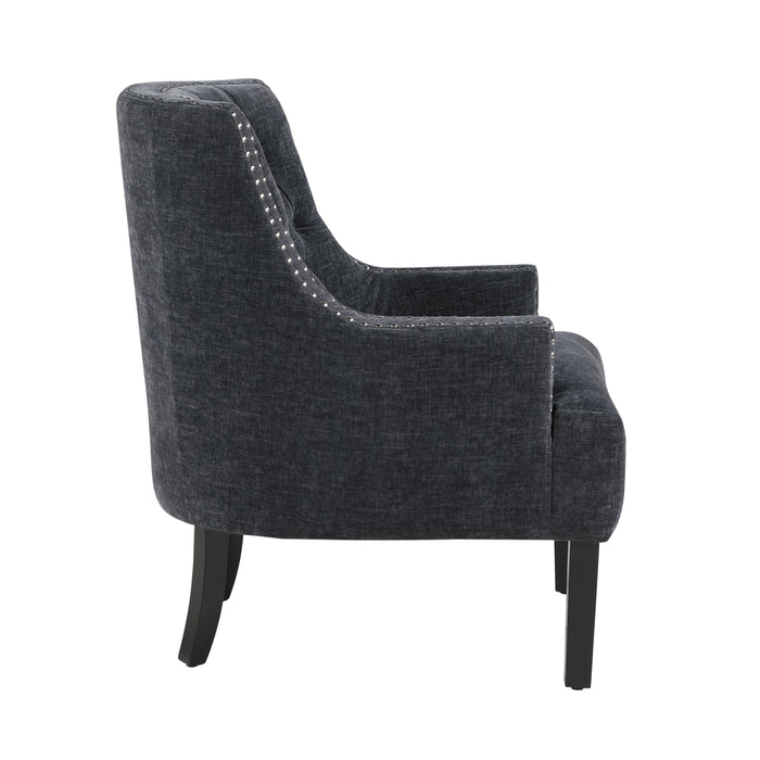 Charisma Accent Chair in Black - 1194NBK-1