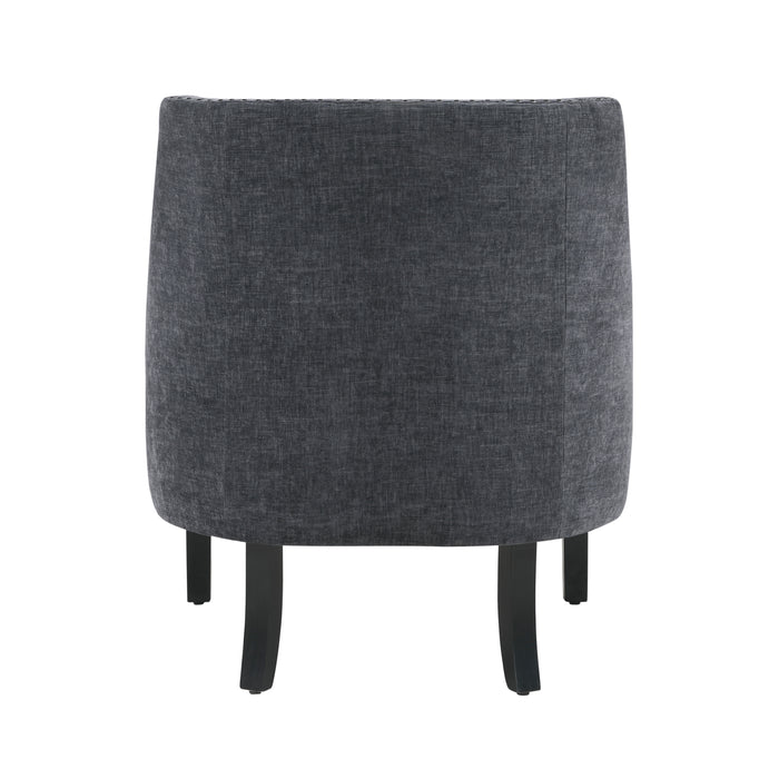 Charisma Accent Chair in Black - 1194NBK-1