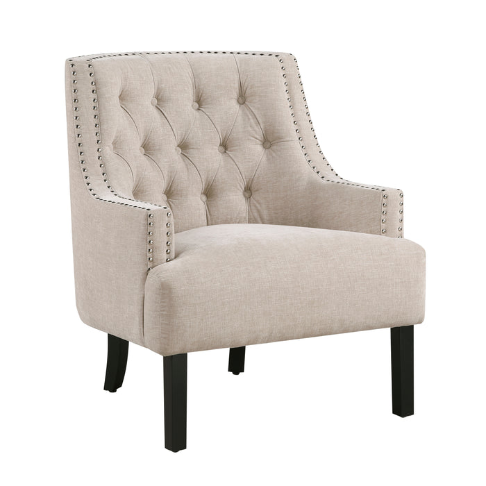 Charisma Accent Chair in Gray - 1194NCM-1