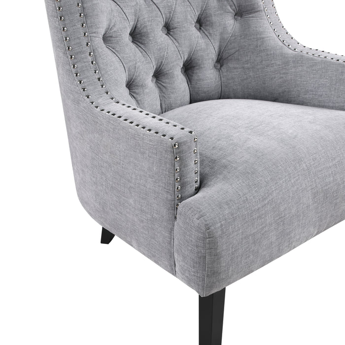 Charisma Accent Chair in Gray - 1194NGY-1