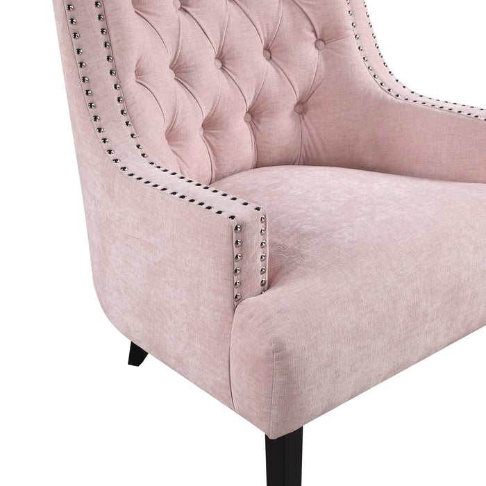 Charisma Accent Chair in Pink - 1194NPK-1