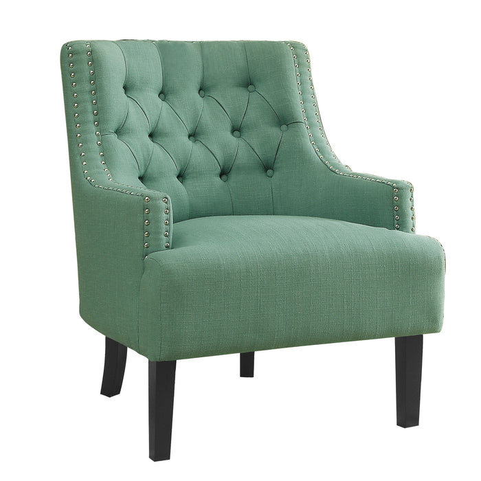 Charisma Accent Chair in Teal - 1194TL