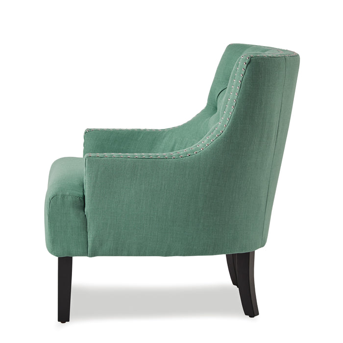 Charisma Accent Chair in Teal - 1194TL