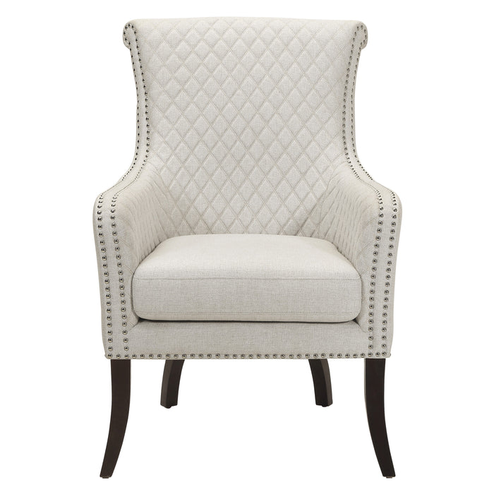 Avalon Quilted Accent Chair in Beige - 1199F11S image