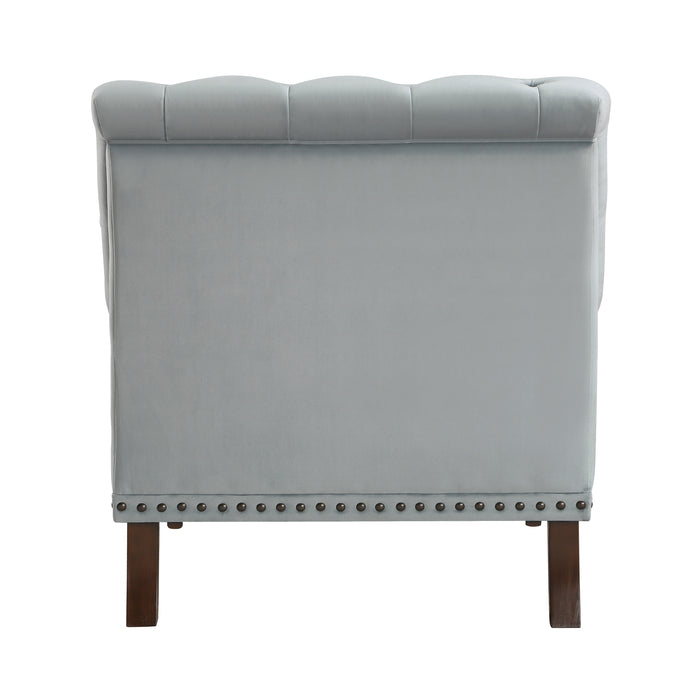 Holland Park Accent Chair in Gray - 1201F4S