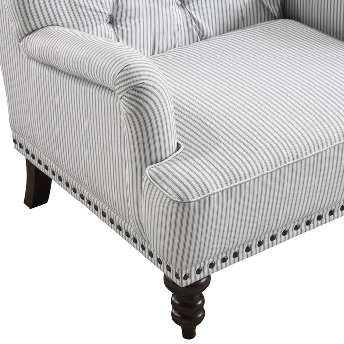 Holland Park Accent Chair in Gray - 1201F5S