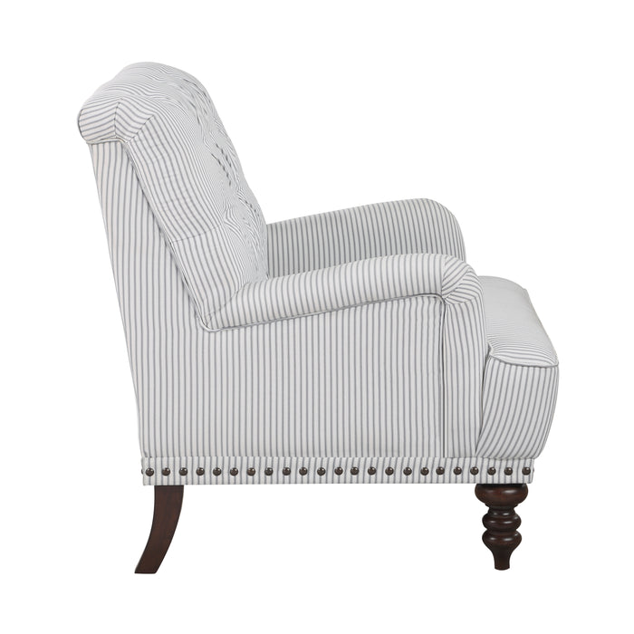 Holland Park Accent Chair in Gray - 1201F5S