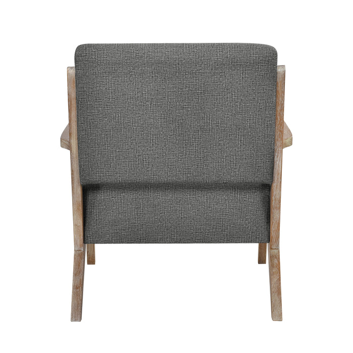 Ollen Accent Chair in Gray - 1211DG-1