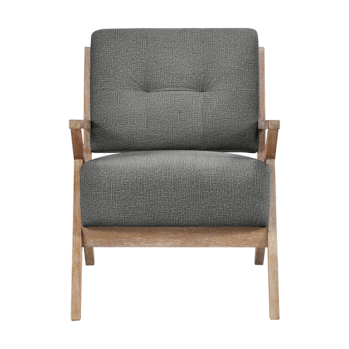 Ollen Accent Chair in Gray - 1211DG-1