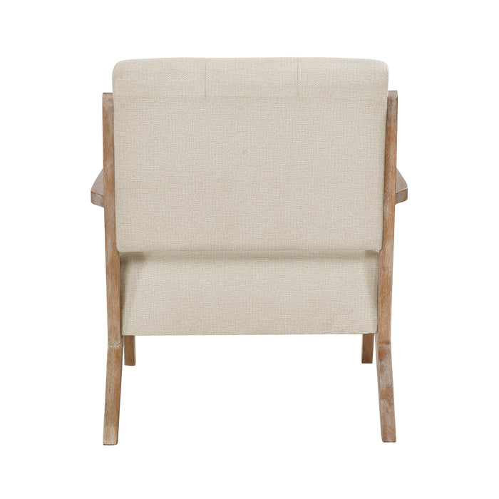 Ollen Accent Chair in Beige - 1211SN-1