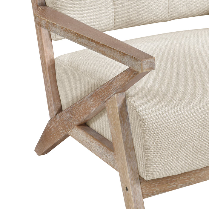 Ollen Accent Chair in Beige - 1211SN-1