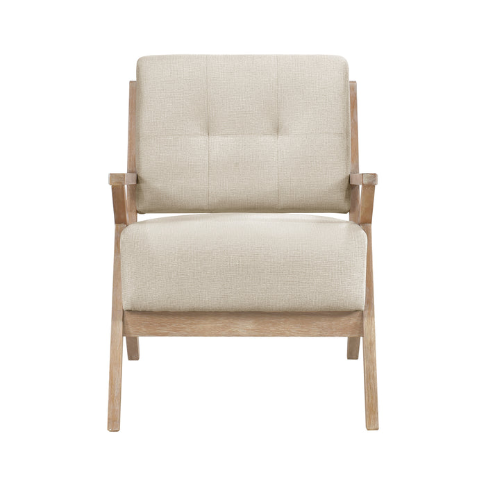 Ollen Accent Chair in Beige - 1211SN-1