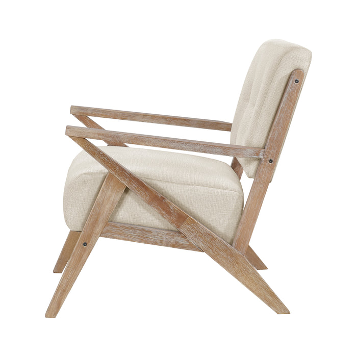 Ollen Accent Chair in Beige - 1211SN-1