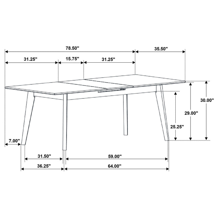 Crestmont 7 Pc Dining Set