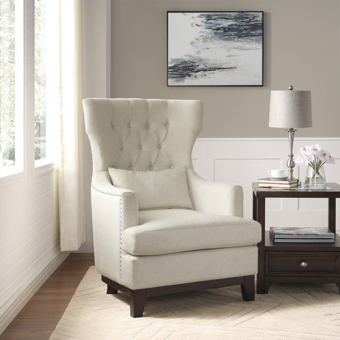 Adriano Accent Chair in Beige - 1217F4S