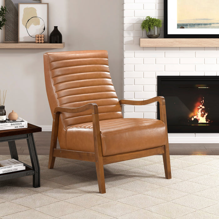 Rupert Accent Chair in Brown - 1226BRW-1