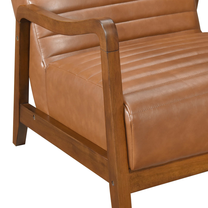 Rupert Accent Chair in Brown - 1226BRW-1