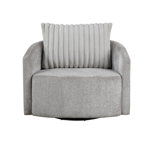 Francine Swivel Chair in Gray - 1239-1 image